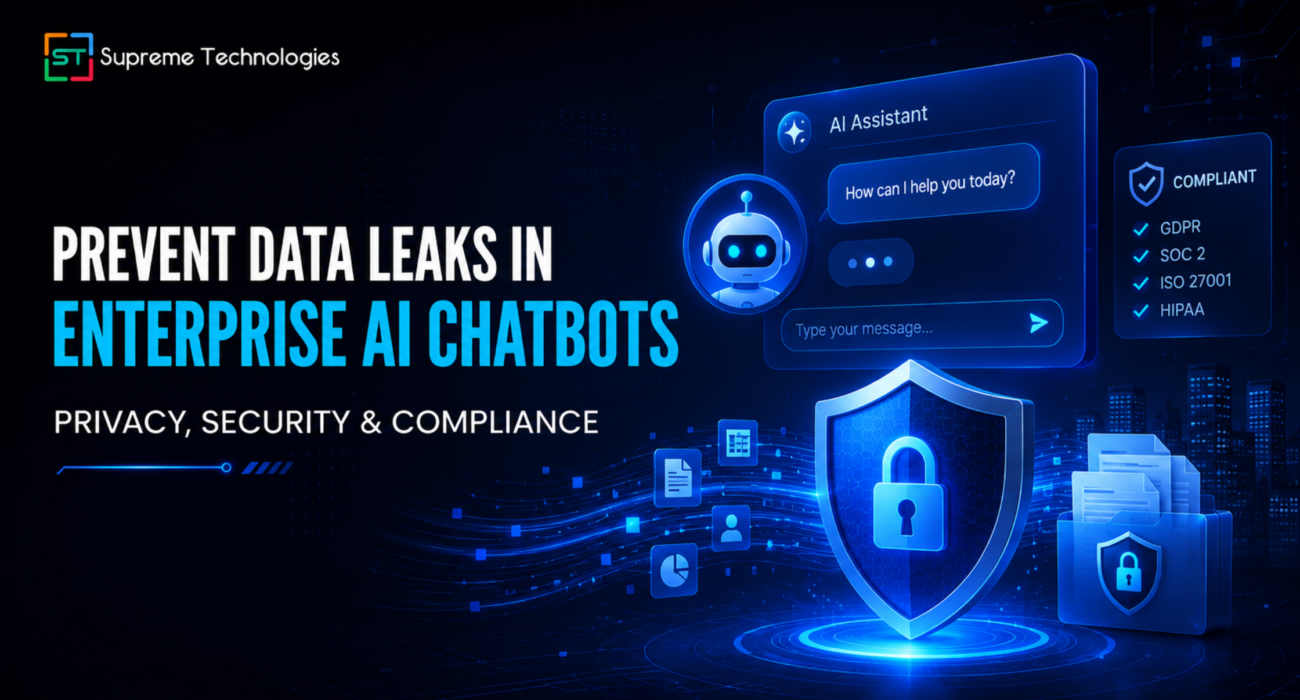 Enterprise AI chatbot data privacy compliance and security